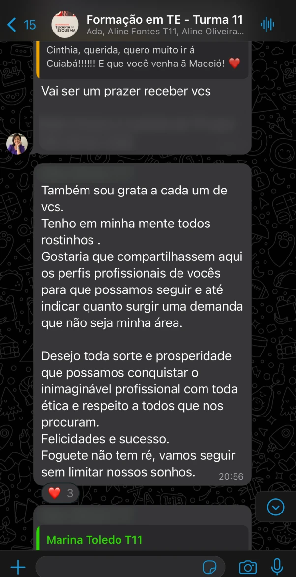 depoimentos formação em terapia do esquema insere educação (2)